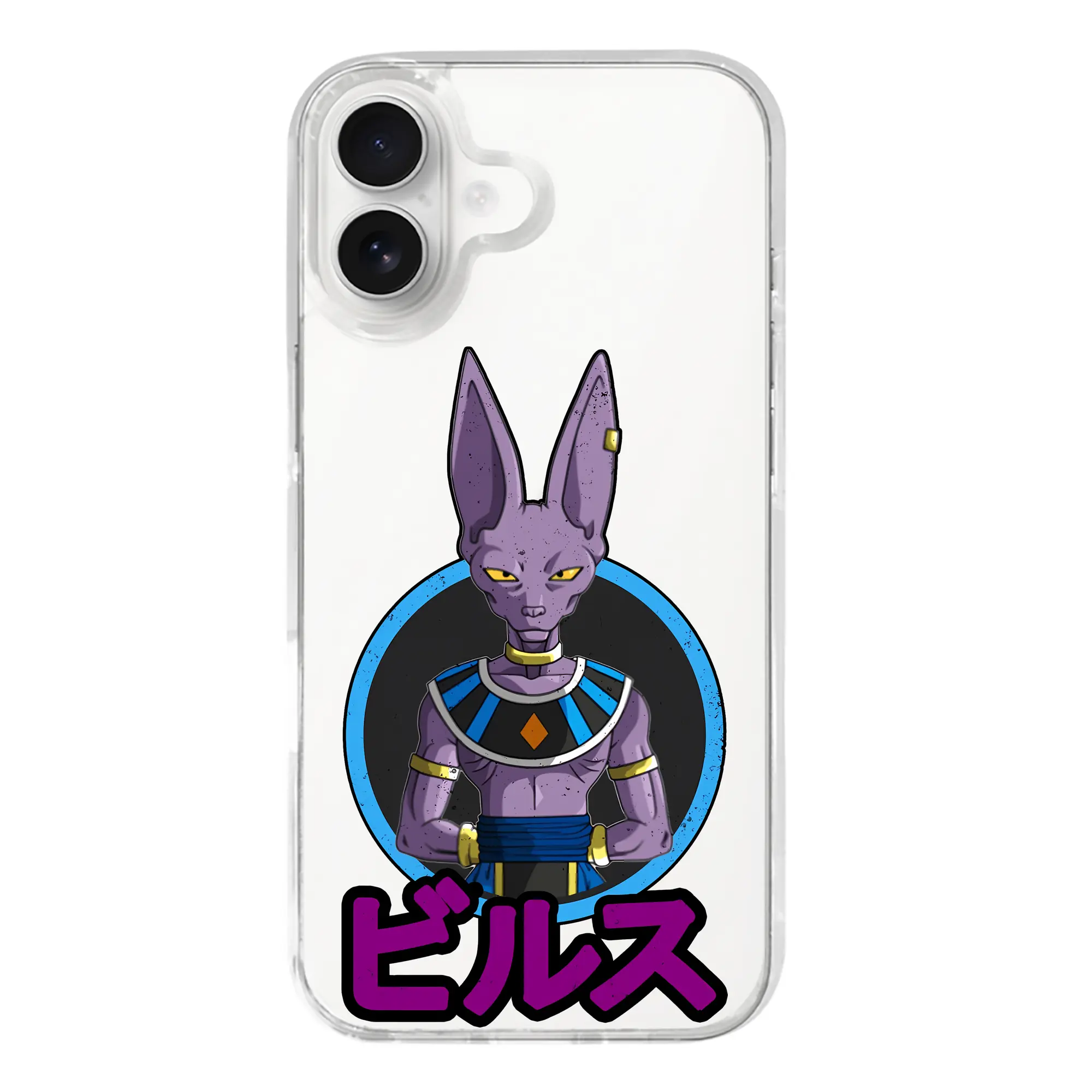ドラゴンボール グッズ ビルス - iPhone 17シリーズ 透明スマホケース – 薄型・耐衝撃・精密フィット保護カバー